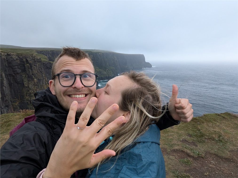 La demande aux falaises de Moher